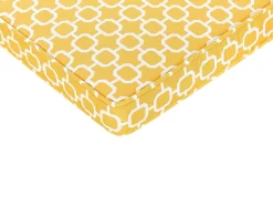 Beliani Puutarhatuolin Pehmuste Keltainen 37 X 34 Cm 2 Kpl Terni Sale