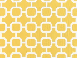 Beliani Puutarhatuolin Pehmuste Keltainen 6 Kpl Tolve Fashion