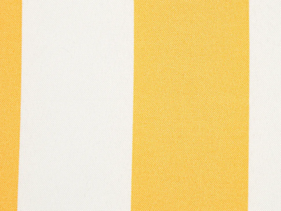 Beliani Puutarhatuolin Pehmuste Keltainen/Valkoinen 37 X 34 Cm 2 Kpl Terni Sale