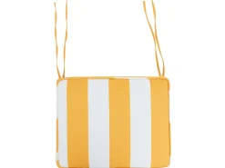 Beliani Puutarhatuolin Pehmuste Keltainen/Valkoinen 6 Kpl Tolve Best Sale