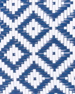 Beliani Puutarhatuolit 4Kpl Setti Sinivalkoinen Rifreddo Outlet