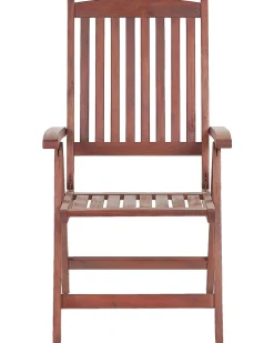 Beliani Puutarhatuolit 6Kpl Setti Luonnonvalkoisilla Pehmusteilla Toscana Best