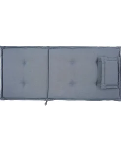 Beliani Puutarhatuolit 2Kpl Sinisilla Pehmusteilla Java Shop