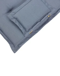 Beliani Puutarhatuolit 2Kpl Sinisilla Pehmusteilla Java Shop