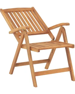 Beliani Puutarhatuolit 2Kpl Terrakotan Varisilla Pehmusteilla Java Shop