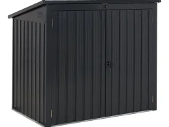 Beliani Puutarhavaja Teras Grafiitinharmaa 158 X 134 Cm Moena Outlet