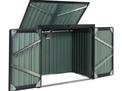 Beliani Puutarhavaja Teras Grafiitinharmaa 158 X 134 Cm Moena Outlet