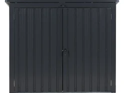 Beliani Puutarhavaja Teras Grafiitinharmaa 158 X 134 Cm Moena Outlet
