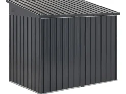 Beliani Puutarhavaja Teras Grafiitinharmaa 158 X 134 Cm Moena Outlet