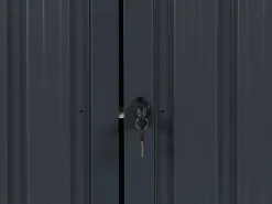 Beliani Puutarhavaja Teras Grafiitinharmaa 158 X 134 Cm Moena Outlet