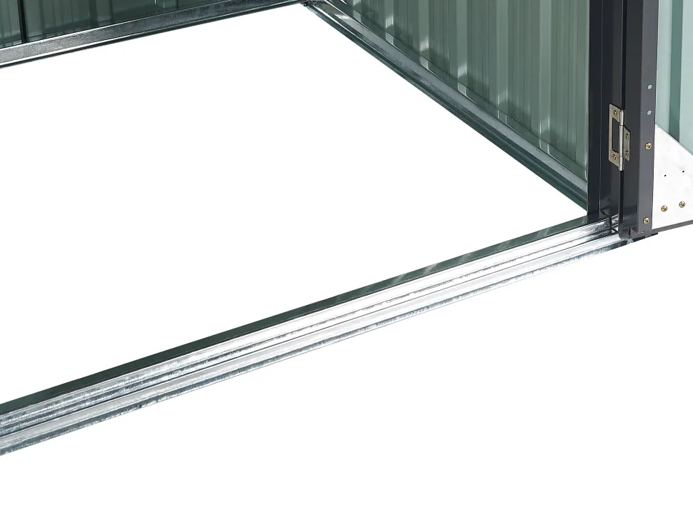 Beliani Puutarhavaja Teras Grafiitinharmaa 270 X 158 Cm Aosta Best Sale