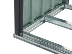 Beliani Puutarhavaja Teras Grafiitinharmaa 270 X 158 Cm Aosta Best Sale