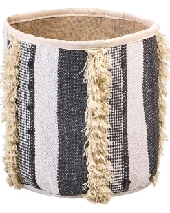 Beliani Puuvillakori Beige/Harmaa 2 Kpl Kotkai Best