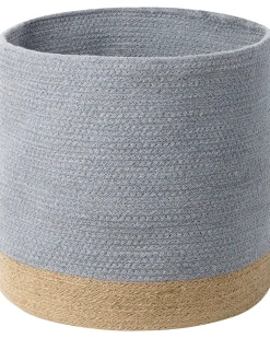 Beliani Puuvillakori Harmaa/Beige 3 Kpl Basima Discount