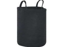 Beliani Puuvillakori Musta 34 Cm 2 Kpl Saryk Outlet