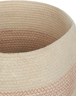 Beliani Puuvillakori Vaalea Beige 44 Cm Silopi Discount