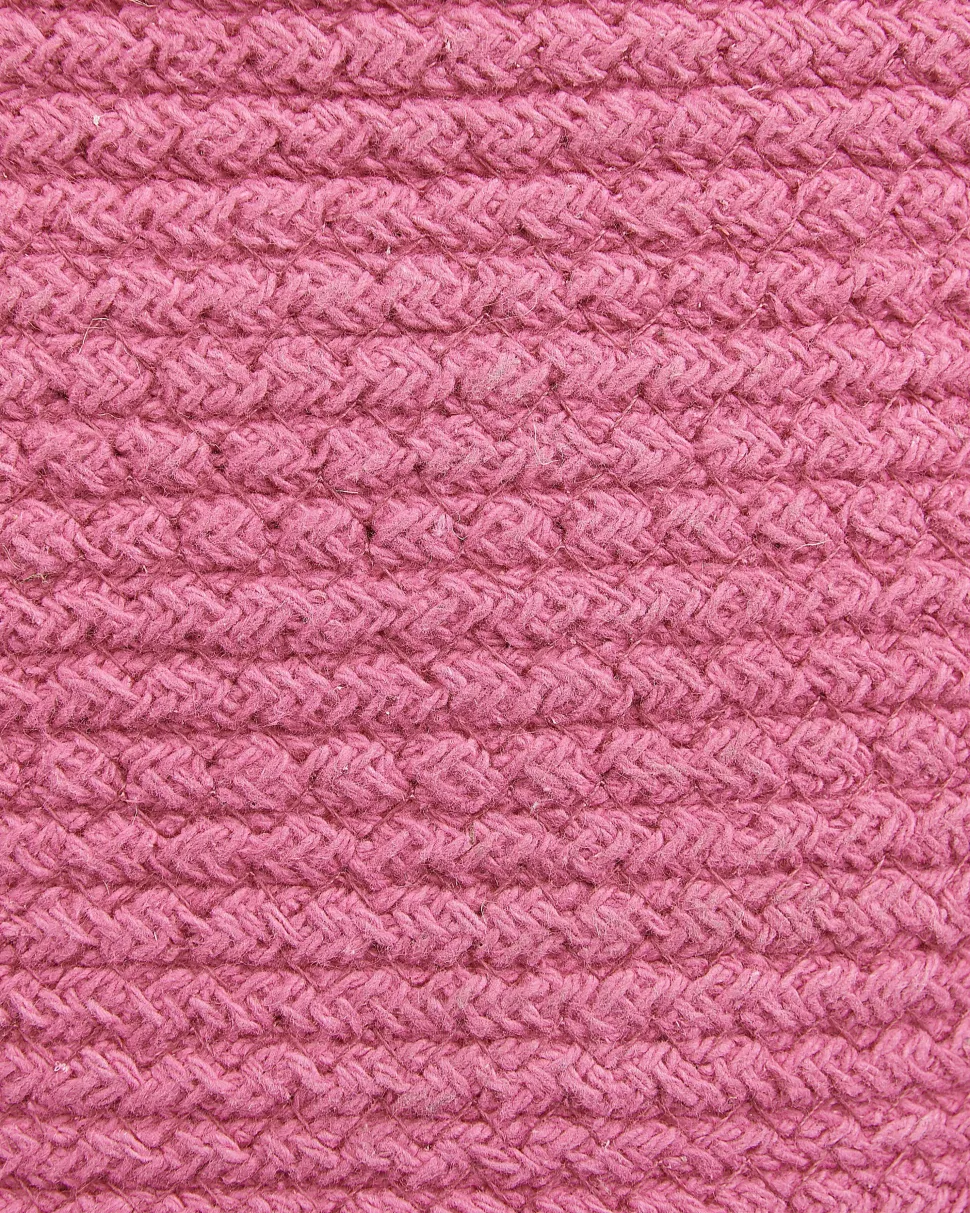 Beliani Puuvillakori Vaaleanpunainen 30 Cm 2 Kpl Chiniot Sale