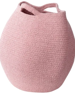 Beliani Puuvillakori Vaaleanpunainen 30 Cm 2 Kpl Panjgur Sale