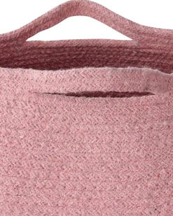 Beliani Puuvillakori Vaaleanpunainen 30 Cm 2 Kpl Panjgur Sale