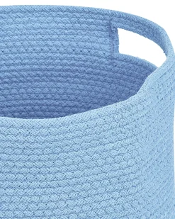 Beliani Puuvillakori Vaaleansininen 30 Cm 2 Kpl Chiniot Best Sale