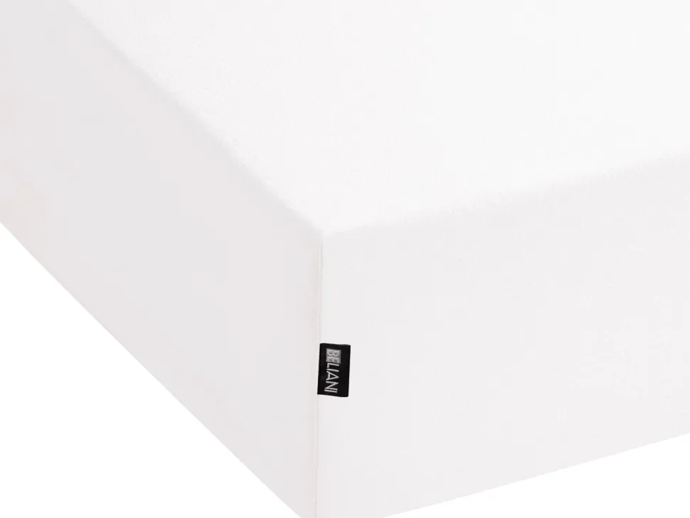 Beliani Puuvillalakana Muotoonommeltu Valkoinen 90 X 200 Cm Janbu Online