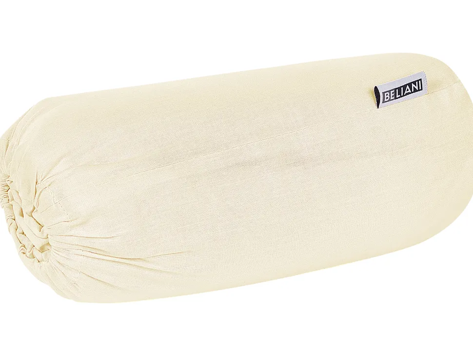 Beliani Puuvillalakana Muotoonommeltu Beige 90 X 200 Cm Janbu Online