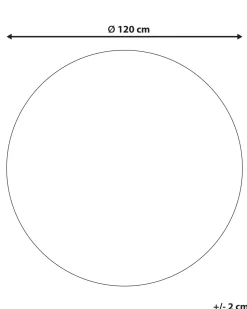 Beliani Pyorea Matto Juutti Koralli 120 Cm Menemen Sale