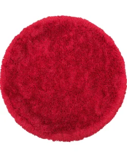Beliani Pyorea Matto Kangas Punainen 140 Cm Cide Best