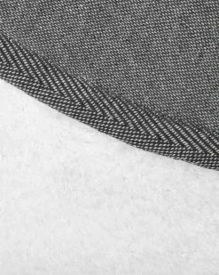 Beliani Pyorea Matto Kangas Valkoinen 140 Cm Demre Clearance