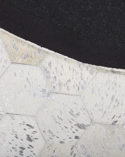 Beliani Pyorea Matto Lehmannahka Hopea 140 Cm Bozkoy Flash Sale