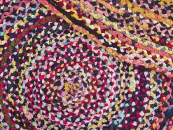 Beliani Pyorea Matto Monivarinen O 140 Cm Tokat Clearance