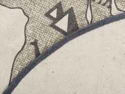 Beliani Pyorea Matto Puuvilla Ruskeanharmaa 120 Cm Kesda Shop