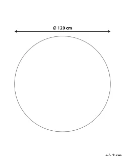 Beliani Pyorea Matto Vaaleanpunainen 120 Cm Eldivan Shop