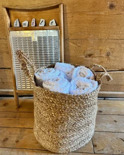 Beliani Pyyhesetti 11 Kpl Valkoinen Puuvilla Atai Best