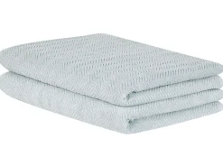 Beliani Pyyhesetti Puuvilla Mintunvihrea 2 Kpl Mitiaro Sale