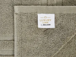 Beliani Pyyhesetti Puuvilla Oliivinvihrea 9 Kpl Mitiaro Shop