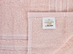 Beliani Pyyhesetti Puuvilla Pastellipinkki 9 Kpl Atiu Flash Sale