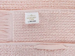 Beliani Pyyhesetti Puuvilla Pastellipinkki 9 Kpl Atiu Flash Sale