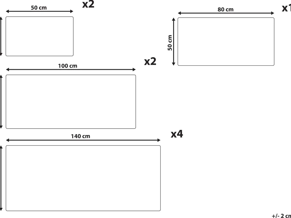 Beliani Pyyhesetti Puuvilla Valkoinen 9 Kpl Mitiaro Sale