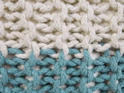 Beliani Rahi Puuvilla Beige/Vaaleansininen 50 Cm Conrad Best