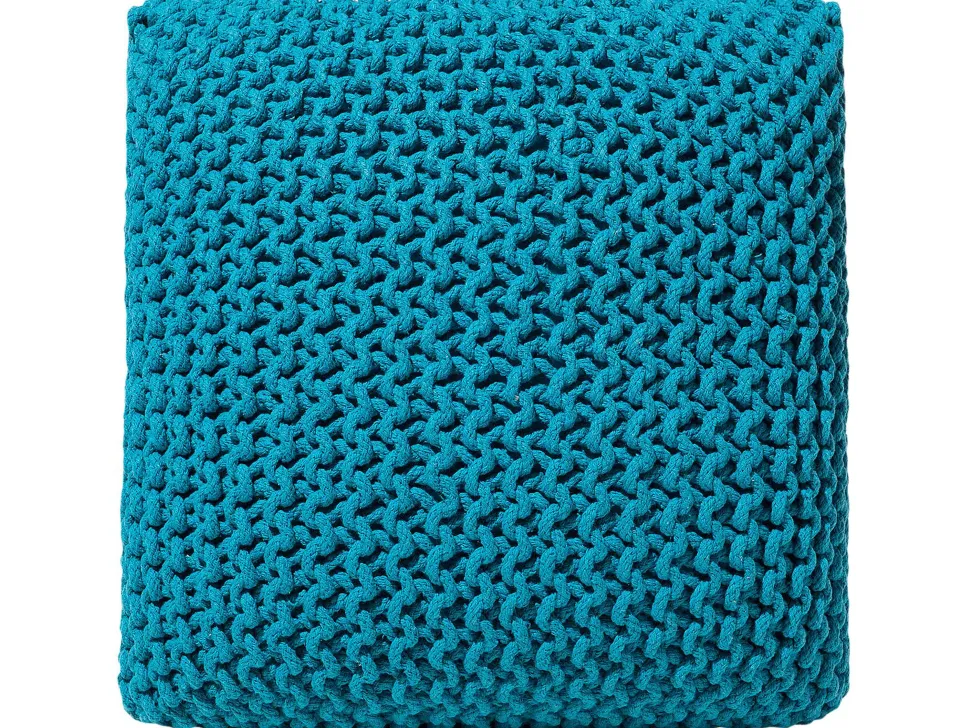 Beliani Rahi Puuvilla Merensininen 50 X 50 Cm Conrad Sale