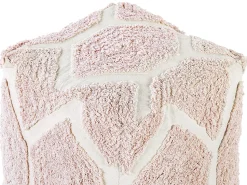 Beliani Rahi Puuvilla Pastellipinkki/Beige 40 Cm Rojhan Shop