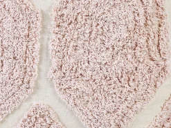 Beliani Rahi Puuvilla Pastellipinkki/Beige 40 Cm Rojhan Shop