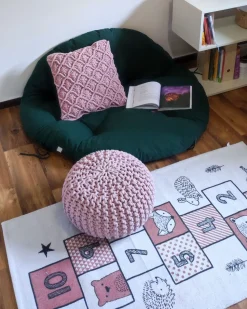 Beliani Rahi Puuvilla Vaaleanpunainen 50 Cm Conrad Fashion