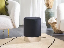 Beliani Rahi Sametti Musta 36 Cm Brigitte Discount