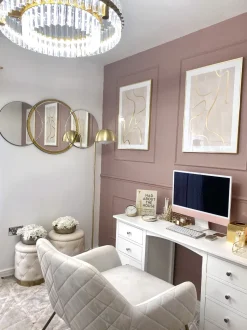 Beliani Rahi Sametti Säilytystila Valkoinen 2 Kpl Pueblo Fashion