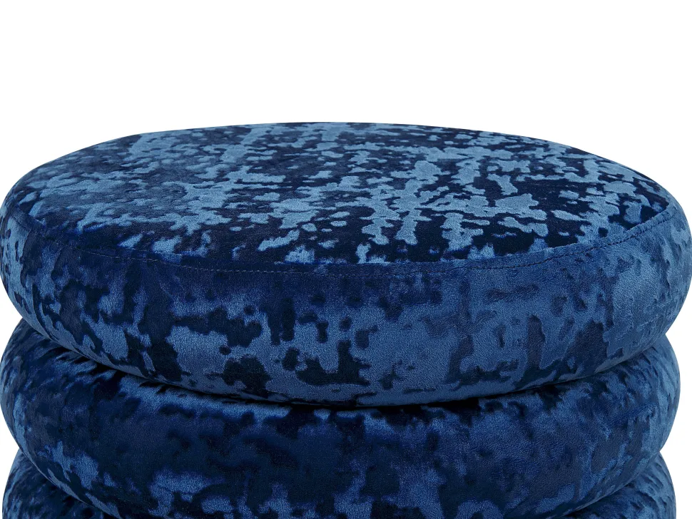 Beliani Rahi Sametti Säilytystila Laivastonsininen 45 Cm Brewton Cheap