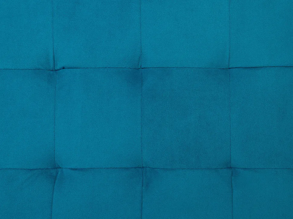 Beliani Rahi Sametti Säilytystila Merensininen 72 X 42 Cm Michigan Sale