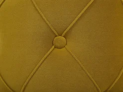 Beliani Rahi Sametti Säilytystila Sinapinkeltainen 2 Kpl Pueblo Best Sale