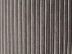 Beliani Rahi Sametti Säilytystila Harmaa 2 Kpl Miramar Discount